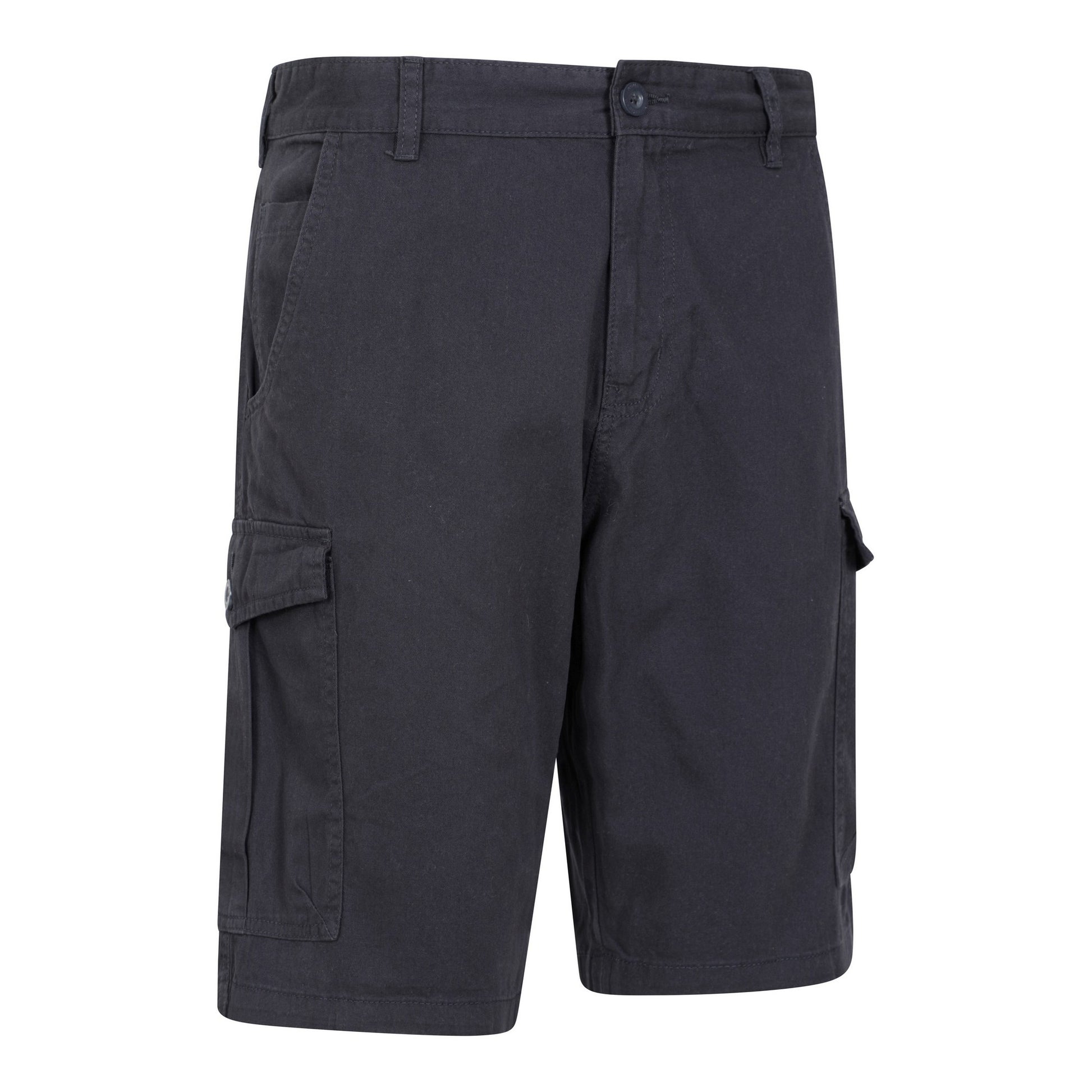 Navy - Side - Mountain Warehouse Mens Lakeside Cargo Shorts