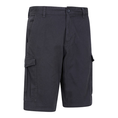 Navy - Side - Mountain Warehouse Mens Lakeside Cargo Shorts