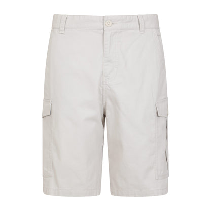 Off White - Front - Mountain Warehouse Mens Lakeside Cargo Shorts