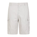 Off White - Front - Mountain Warehouse Mens Lakeside Cargo Shorts