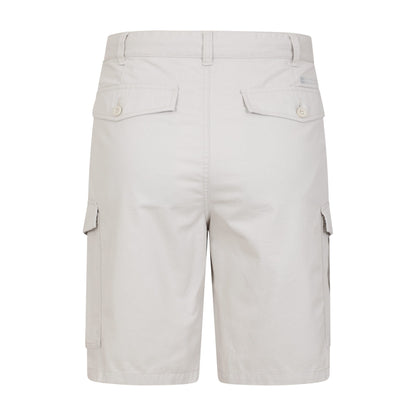 Off White - Back - Mountain Warehouse Mens Lakeside Cargo Shorts