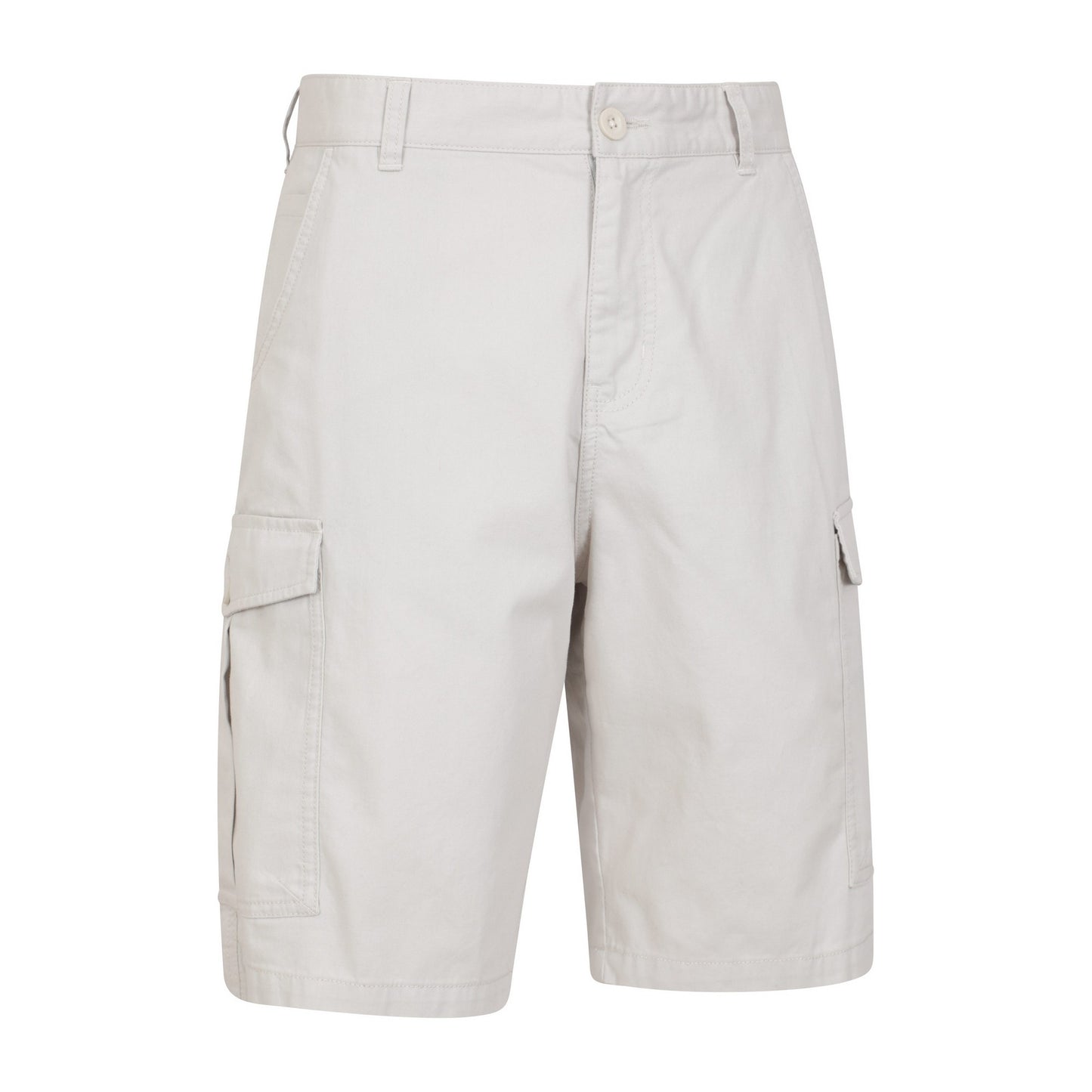 Off White - Side - Mountain Warehouse Mens Lakeside Cargo Shorts