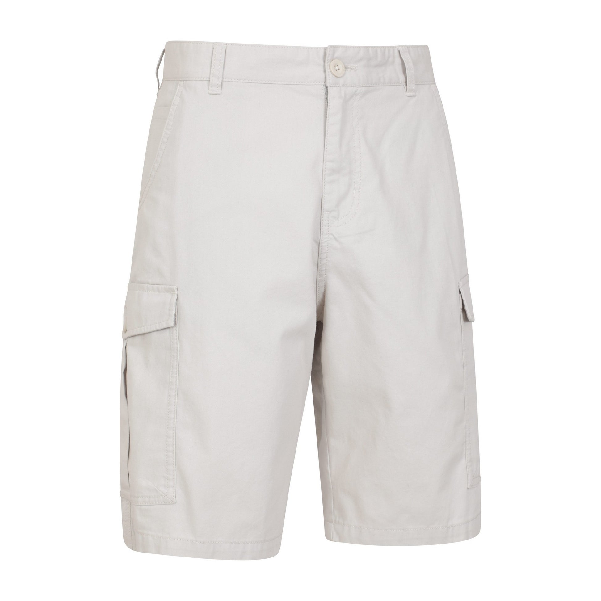 Off White - Side - Mountain Warehouse Mens Lakeside Cargo Shorts