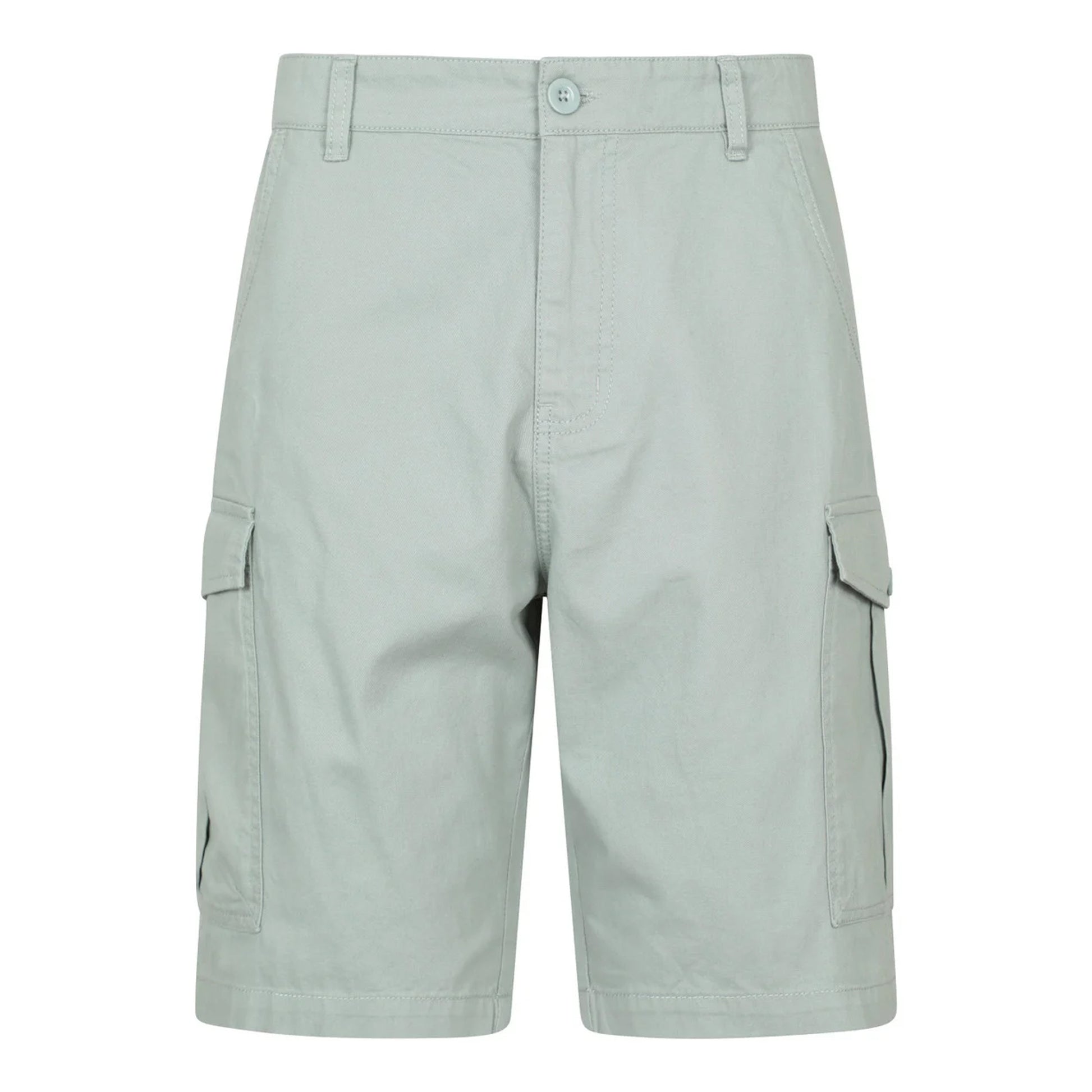 Green - Front - Mountain Warehouse Mens Lakeside Cargo Shorts