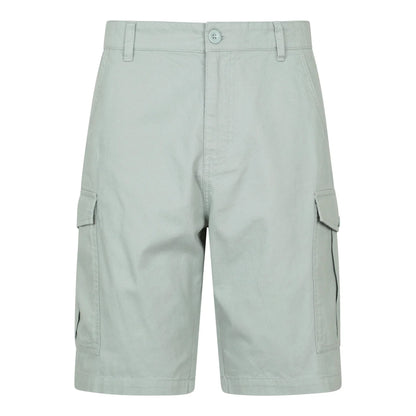 Green - Front - Mountain Warehouse Mens Lakeside Cargo Shorts