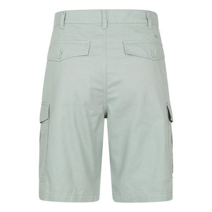 Green - Back - Mountain Warehouse Mens Lakeside Cargo Shorts