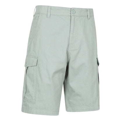 Green - Side - Mountain Warehouse Mens Lakeside Cargo Shorts