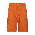 Orange - Front - Mountain Warehouse Mens Lakeside Cargo Shorts