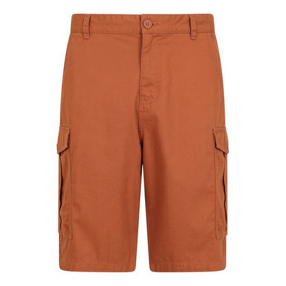 Rust - Front - Mountain Warehouse Mens Lakeside Cargo Shorts