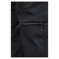 Black - Pack Shot - Mountain Warehouse Childrens-Kids Convertible Active Trousers