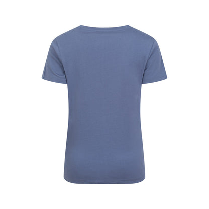 Blue - Back - Mountain Warehouse Womens-Ladies Sailboat Organic T-Shirt
