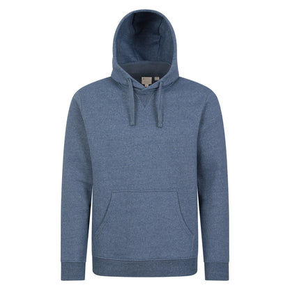 Blue - Front - Mountain Warehouse Mens Dorset Plain Hoodie
