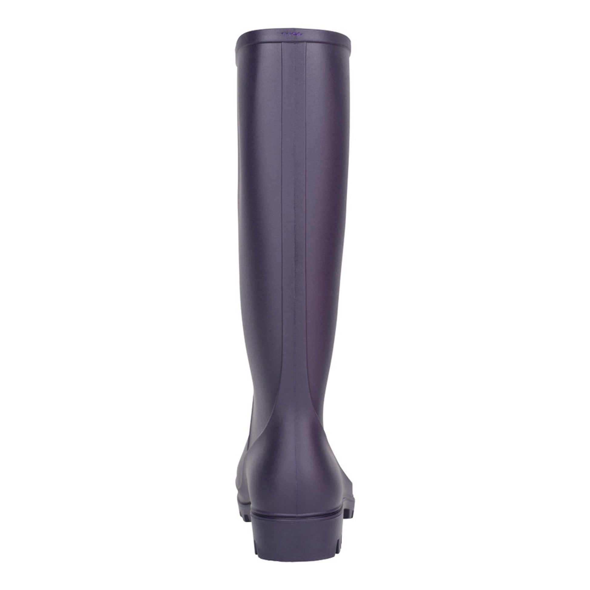 Dark Purple - Back - Mountain Warehouse Womens-Ladies Splash Wellington Boots