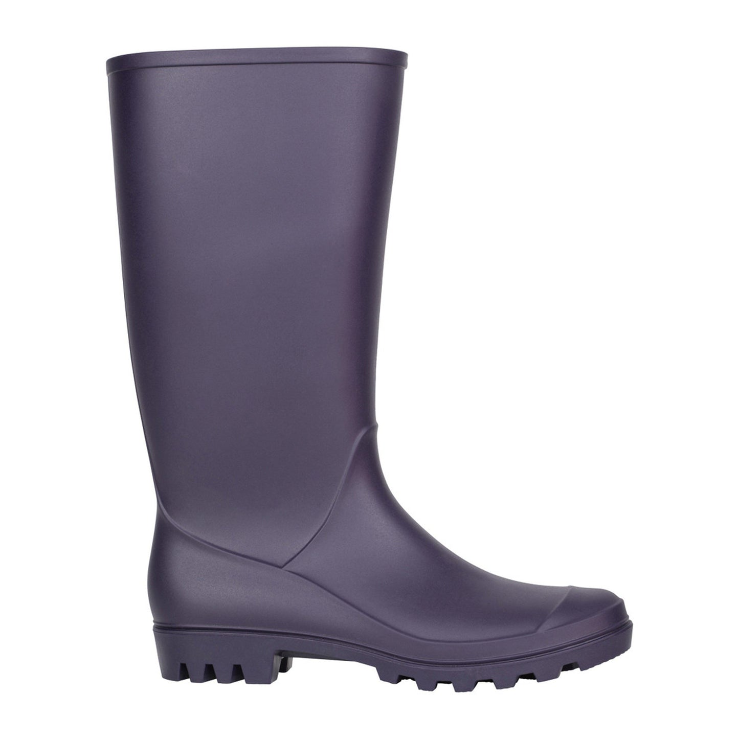 Dark Purple - Side - Mountain Warehouse Womens-Ladies Splash Wellington Boots