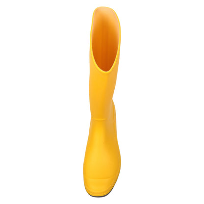 Yellow - Pack Shot - Mountain Warehouse Womens-Ladies Splash Wellington Boots
