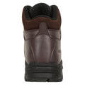Dark Brown - Back - Mountain Warehouse Womens-Ladies Latitude II Extreme Leather Waterproof Walking Boots