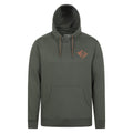 Dark Green - Front - Mountain Warehouse Mens 3 Peaks Mountain Hoodie