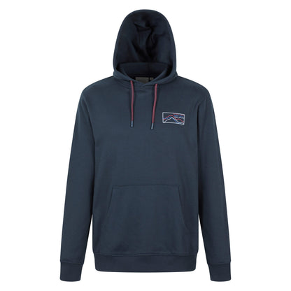 Dark Blue - Front - Mountain Warehouse Mens 3 Peaks Mountain Hoodie