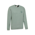 Khaki Green - Back - Mountain Warehouse Mens Circle Mountain Sweatshirt