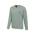 Khaki Green - Side - Mountain Warehouse Mens Circle Mountain Sweatshirt
