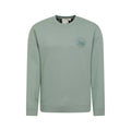 Khaki Green - Front - Mountain Warehouse Mens Circle Mountain Sweatshirt