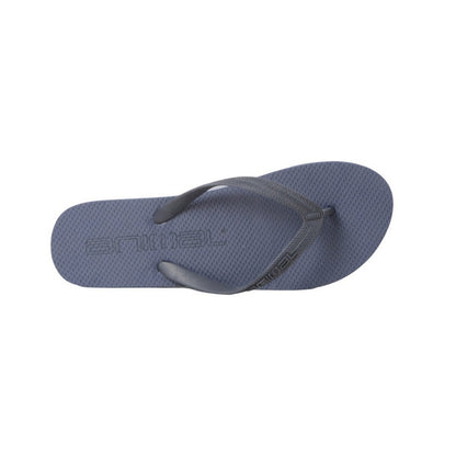 Navy - Back - Animal Mens Oceana Flip Flops