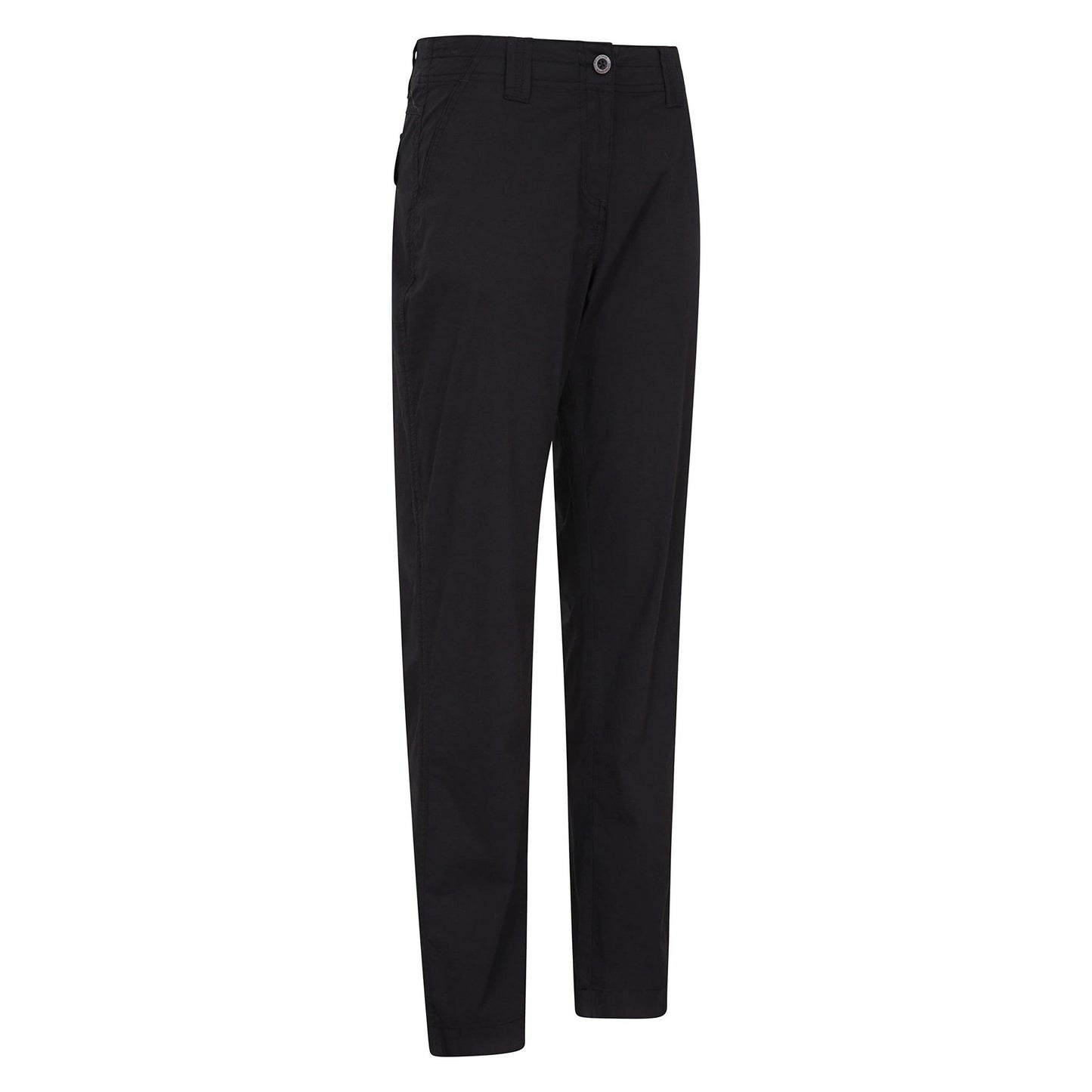 Black - Side - Mountain Warehouse Womens-Ladies Coast Stretch Trousers