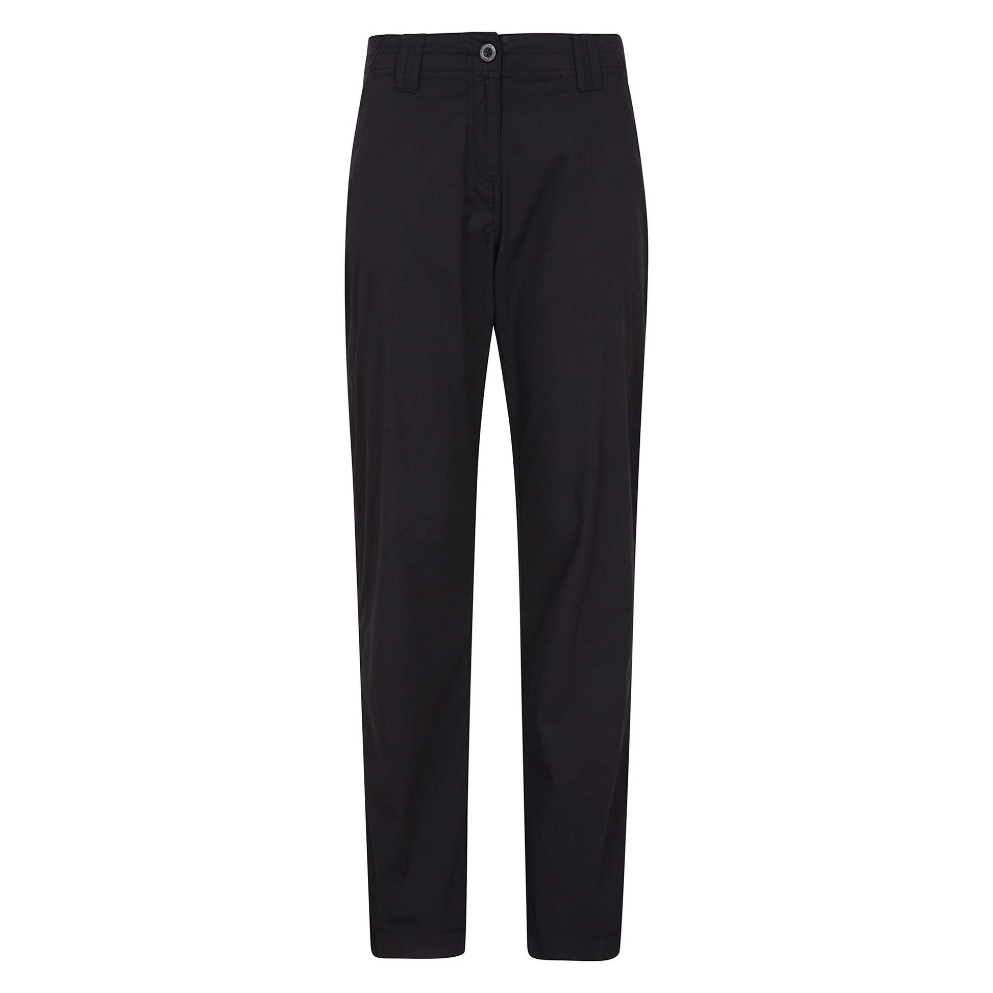 Black - Front - Mountain Warehouse Womens-Ladies Coast Stretch Trousers