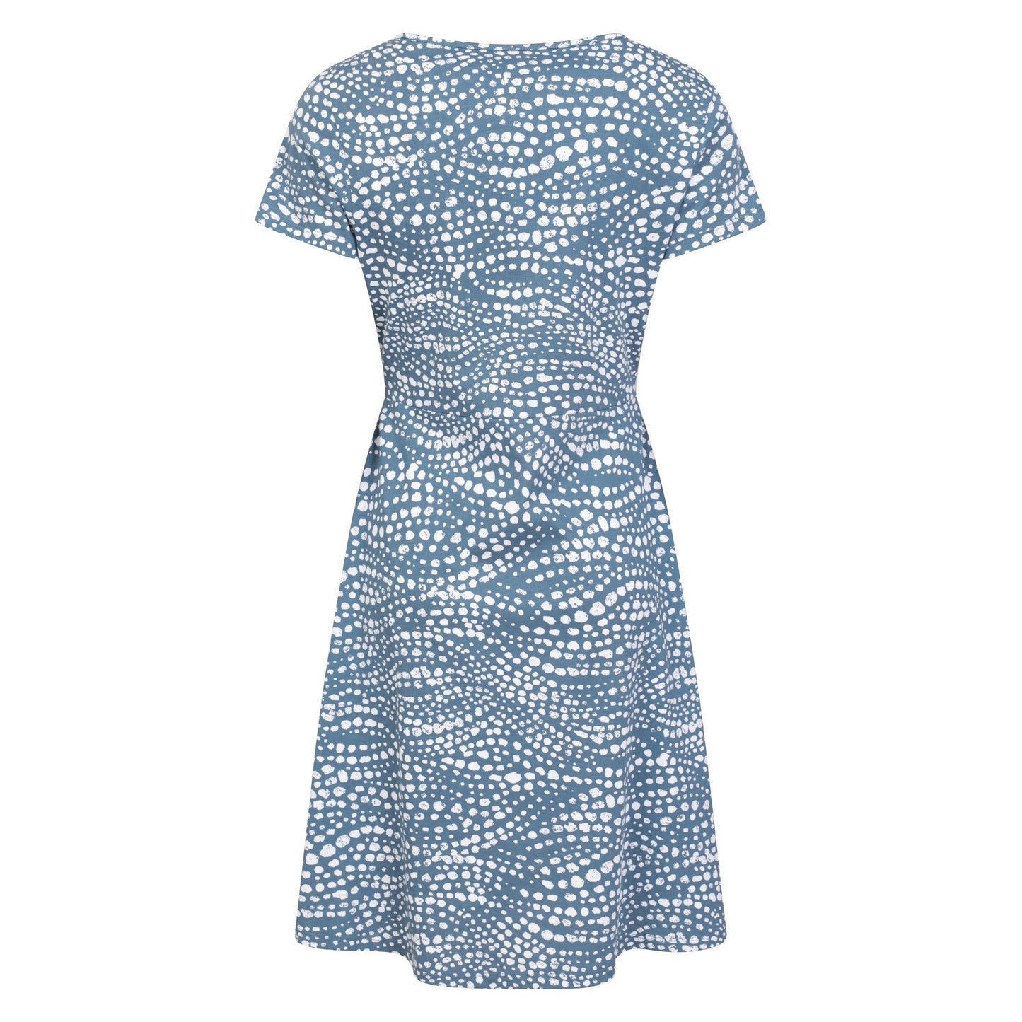 Pale Blue - Back - Mountain Warehouse Womens-Ladies Essentials Lora Polka Dot Skater Dress