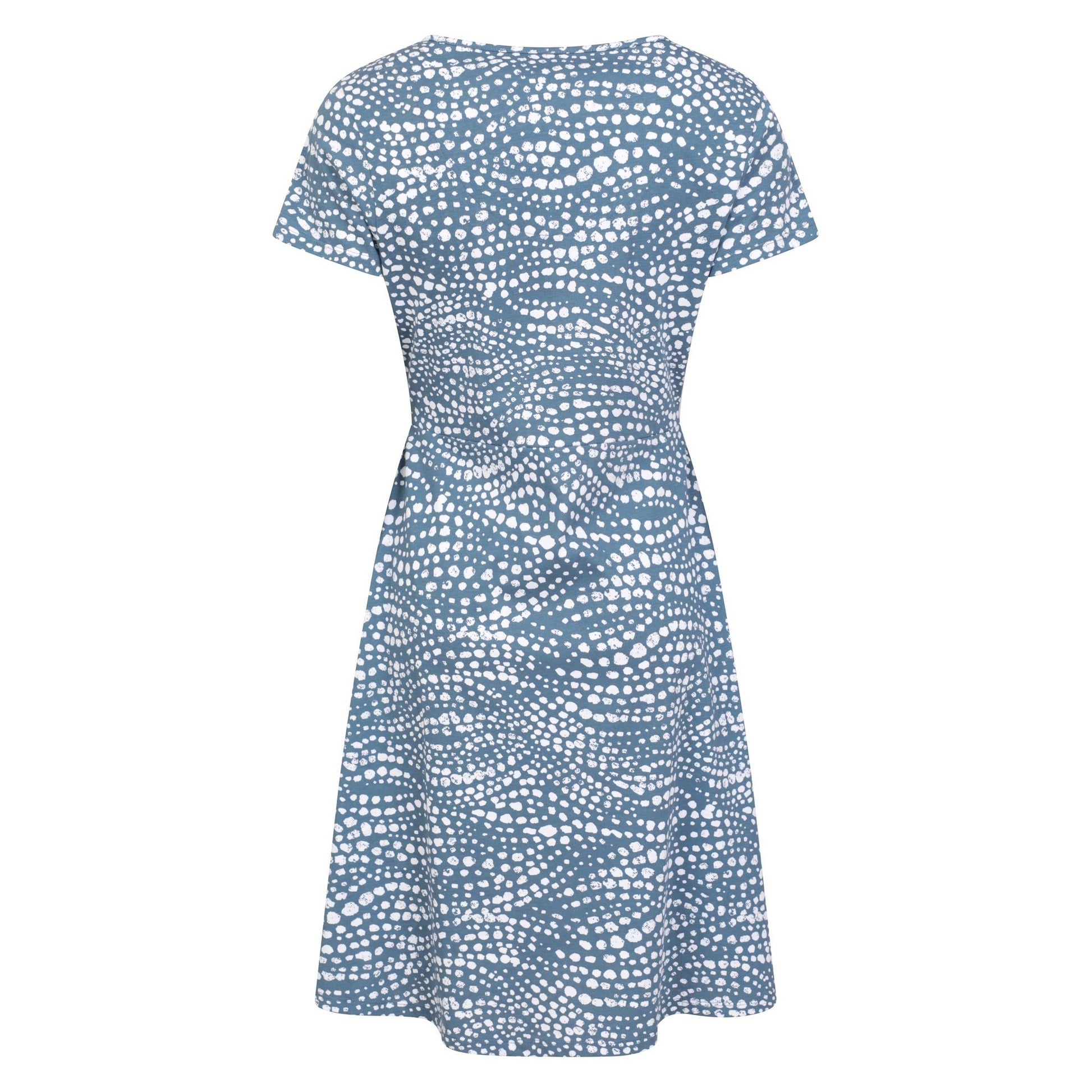 Pale Blue - Back - Mountain Warehouse Womens-Ladies Essentials Lora Polka Dot Skater Dress