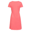Coral - Back - Mountain Warehouse Womens-Ladies Essentials Lora Plain Skater Dress