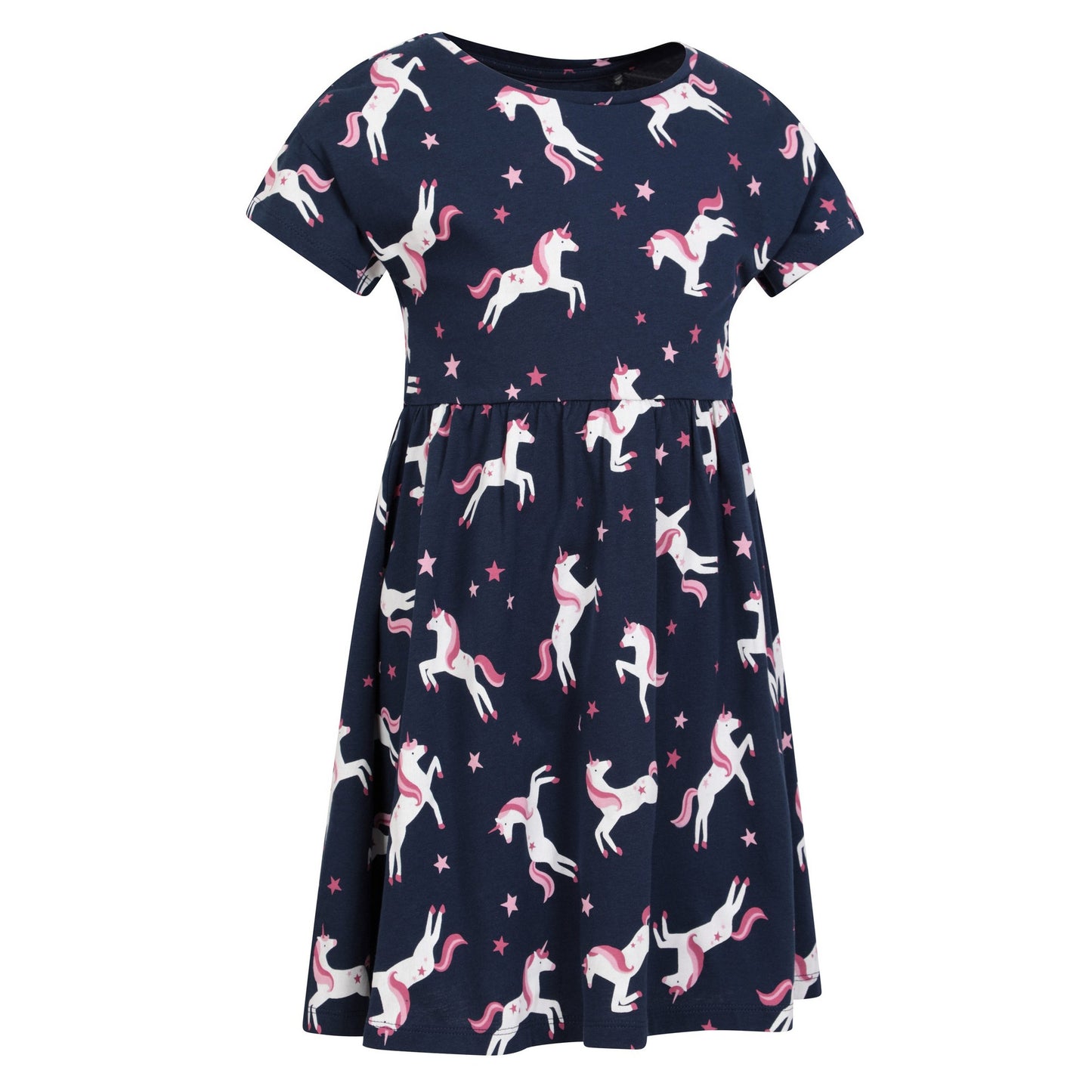 Navy - Lifestyle - Mountain Warehouse Girls Essentials Lora Unicorn Dress