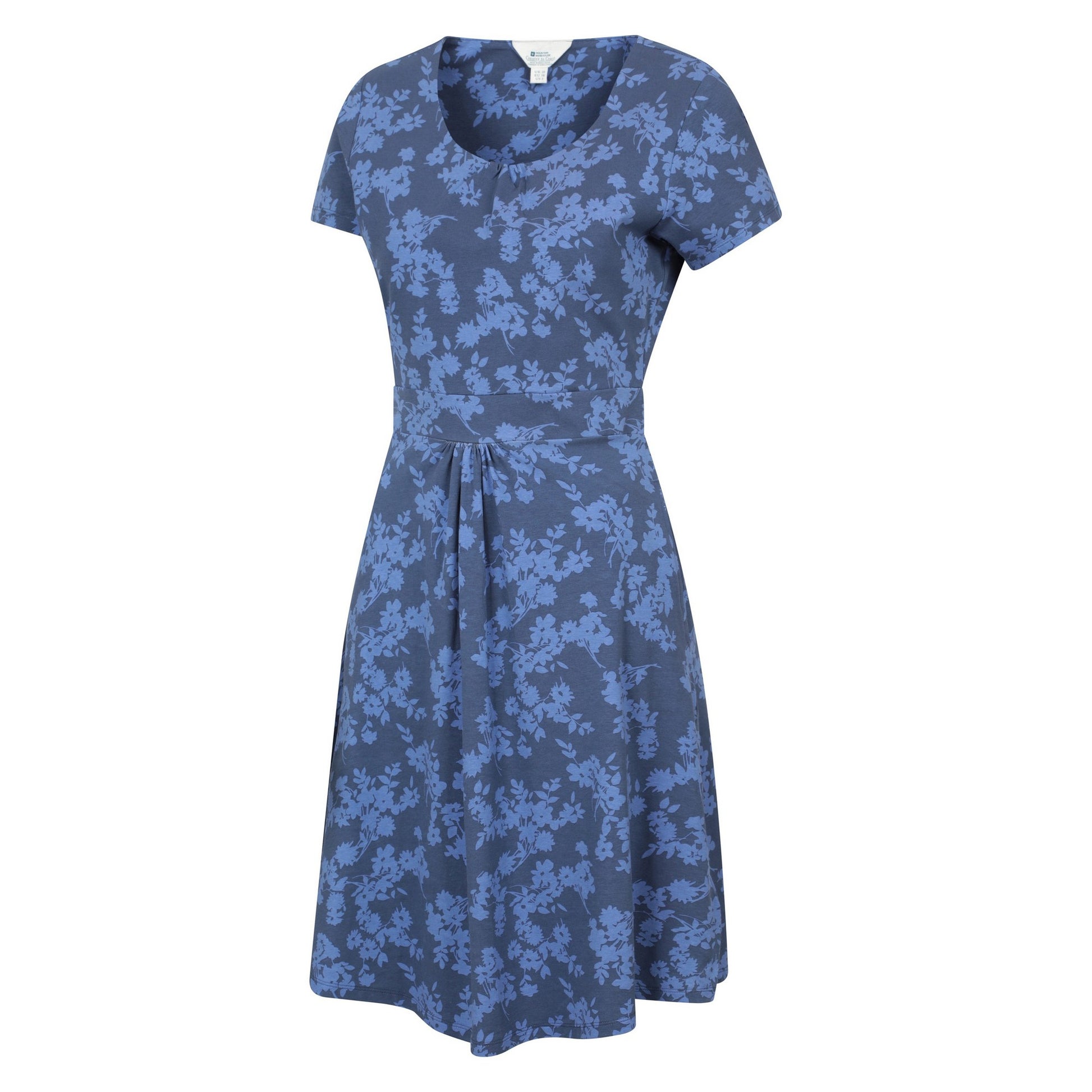 Blue - Lifestyle - Mountain Warehouse Womens-Ladies Orchid Flowers UV Protection Dress