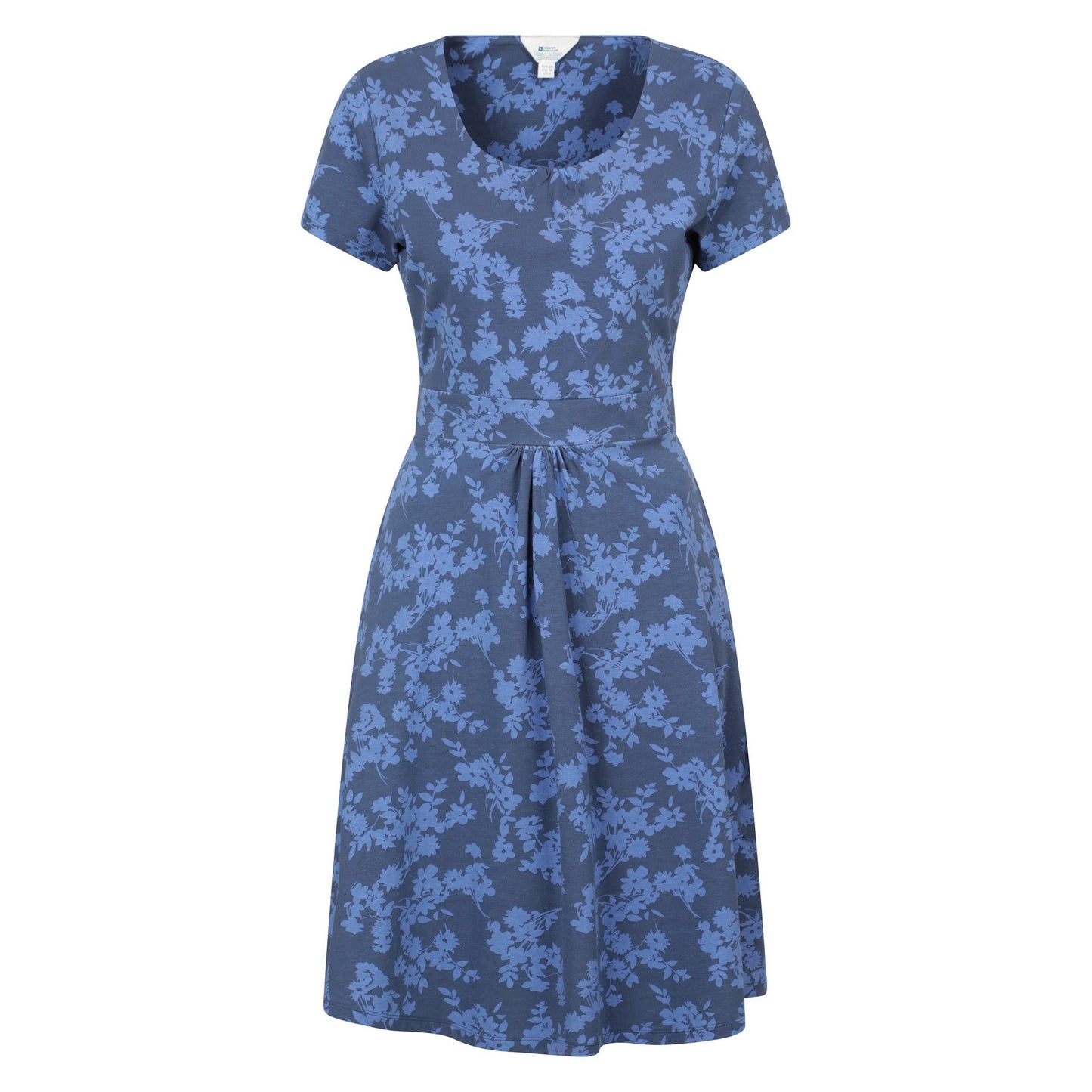 Blue - Front - Mountain Warehouse Womens-Ladies Orchid Flowers UV Protection Dress