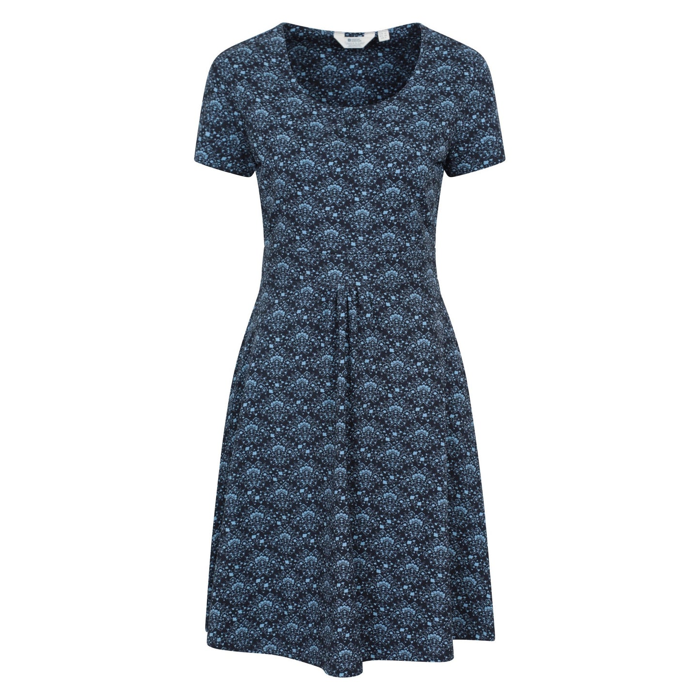 Navy - Front - Mountain Warehouse Womens-Ladies Orchid Floral UV Protection Dress