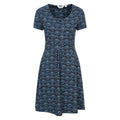 Navy - Front - Mountain Warehouse Womens-Ladies Orchid Floral UV Protection Dress