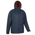 Dark Blue - Side - Mountain Warehouse Mens Torrent Waterproof Jacket