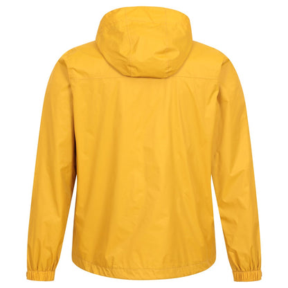 Yellow - Back - Mountain Warehouse Mens Torrent Waterproof Jacket