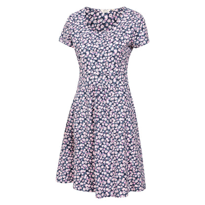Grey - Side - Mountain Warehouse Womens-Ladies Orchid Flowers UV Protection Dress