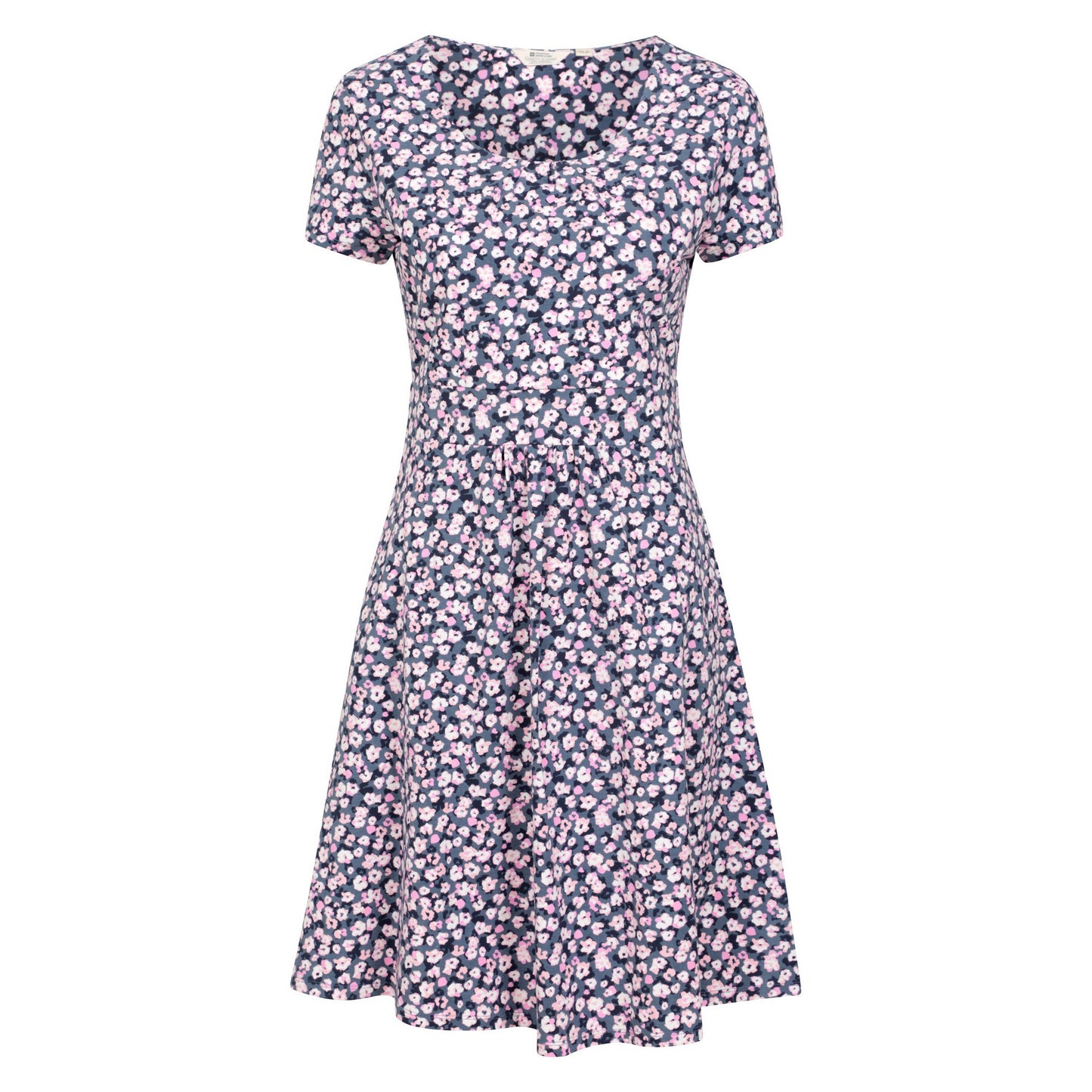 Grey - Front - Mountain Warehouse Womens-Ladies Orchid Flowers UV Protection Dress
