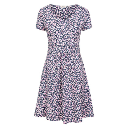 Grey - Front - Mountain Warehouse Womens-Ladies Orchid Flowers UV Protection Dress