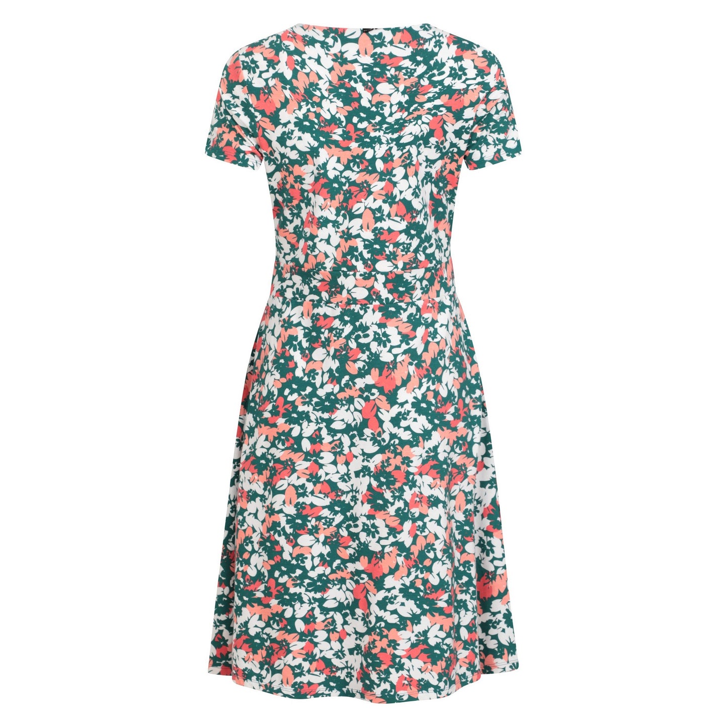Dark Teal - Back - Mountain Warehouse Womens-Ladies Orchid Leaf Print UV Protection Dress