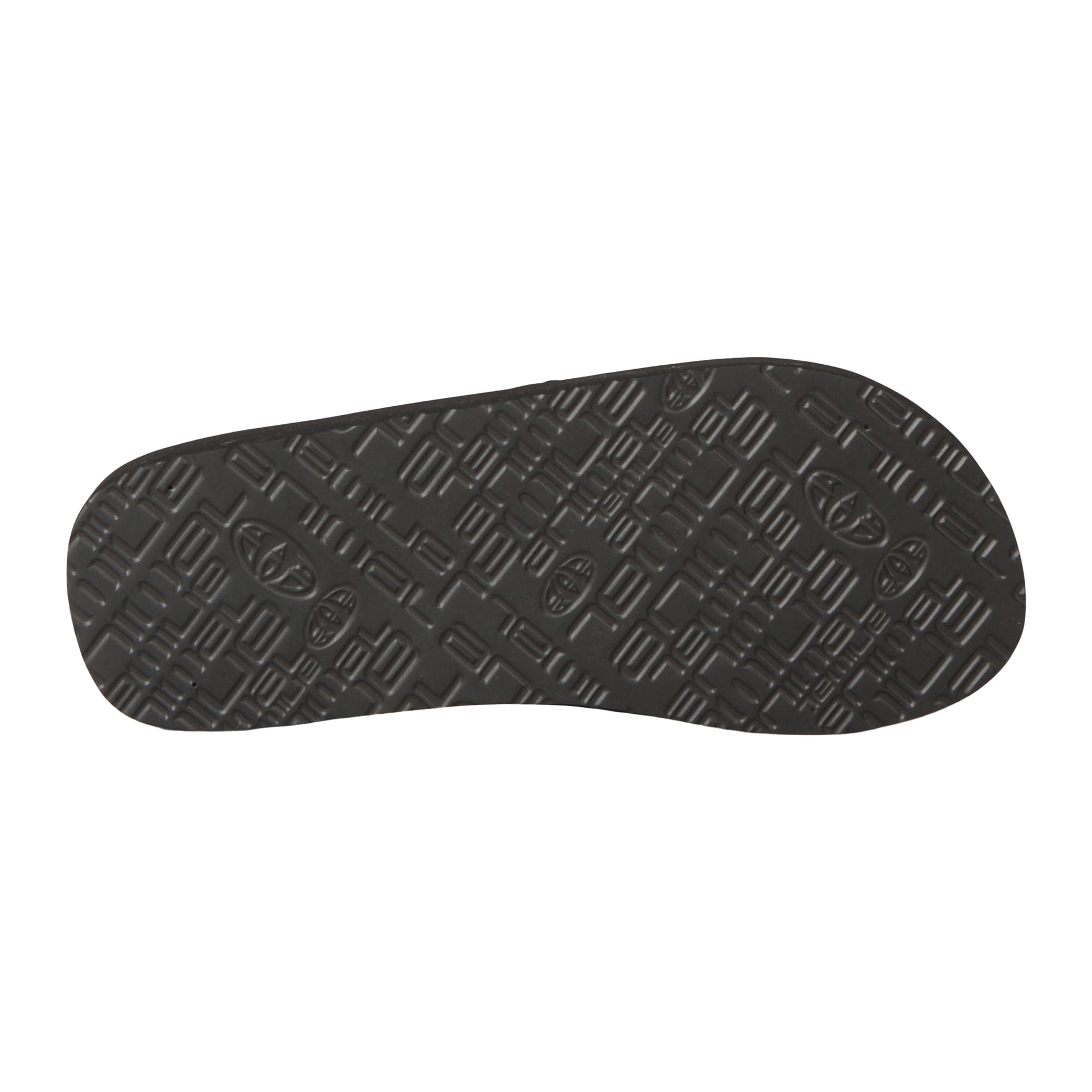 Black - Side - Animal Womens-Ladies Swish Aztec Recycled Flip Flops