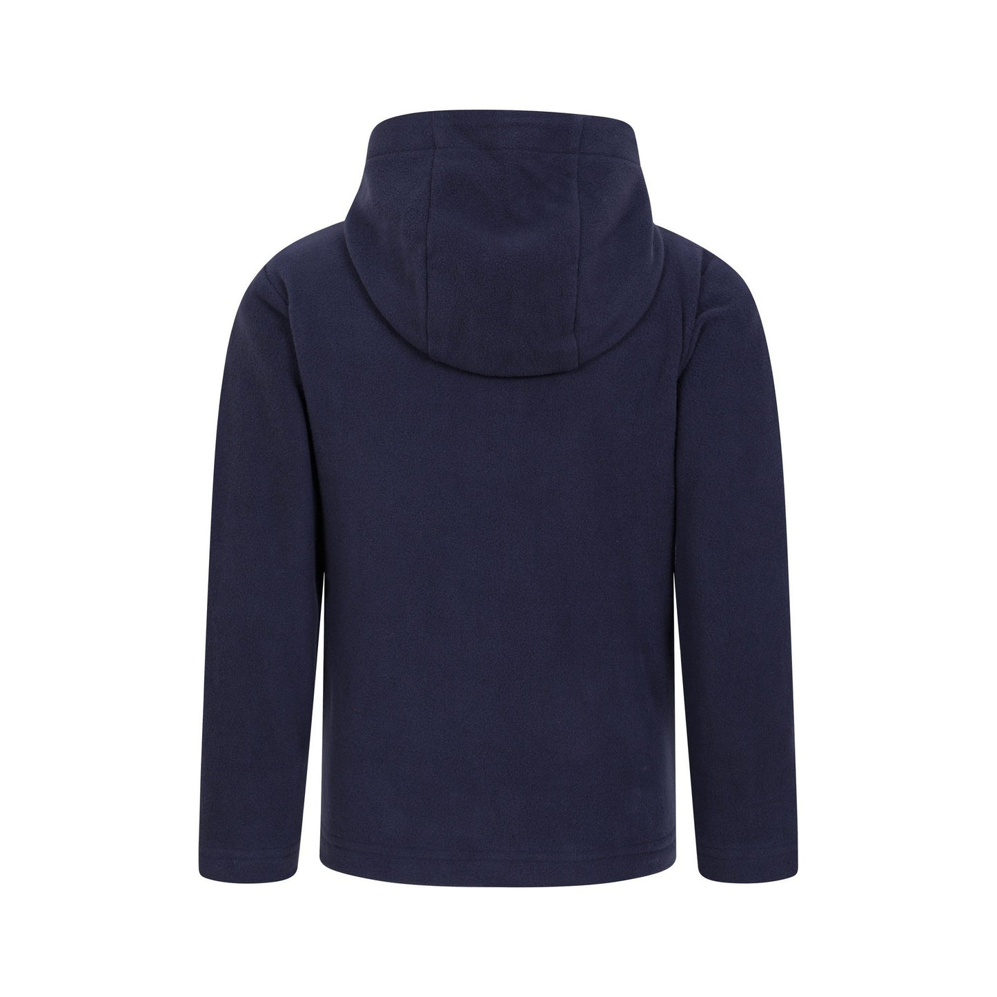 Navy-Red - Side - Mountain Warehouse Childrens-Kids Camber Quarter Zip Hoodie (Pack Of 2)
