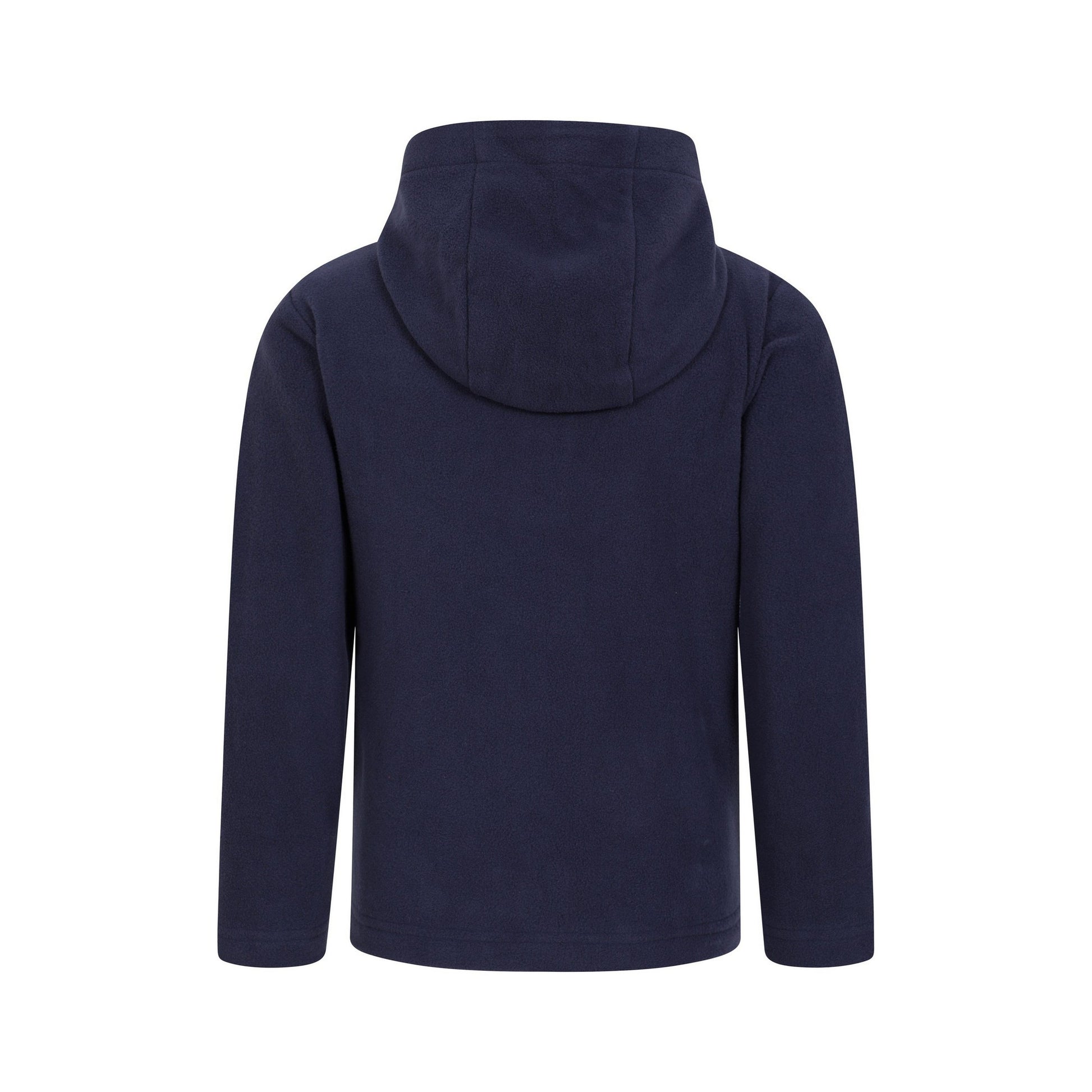 Navy-Red - Side - Mountain Warehouse Childrens-Kids Camber Quarter Zip Hoodie (Pack Of 2)