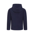 Navy-Red - Side - Mountain Warehouse Childrens-Kids Camber Quarter Zip Hoodie (Pack Of 2)
