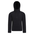 Black - Back - Mountain Warehouse Childrens-Kids Camber Quarter Zip Hoodie (Pack Of 2)