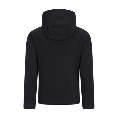 Black - Side - Mountain Warehouse Childrens-Kids Camber Quarter Zip Hoodie (Pack Of 2)