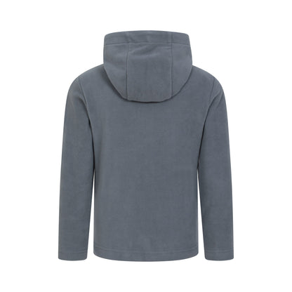 Black - Pack Shot - Mountain Warehouse Childrens-Kids Camber Quarter Zip Hoodie (Pack Of 2)