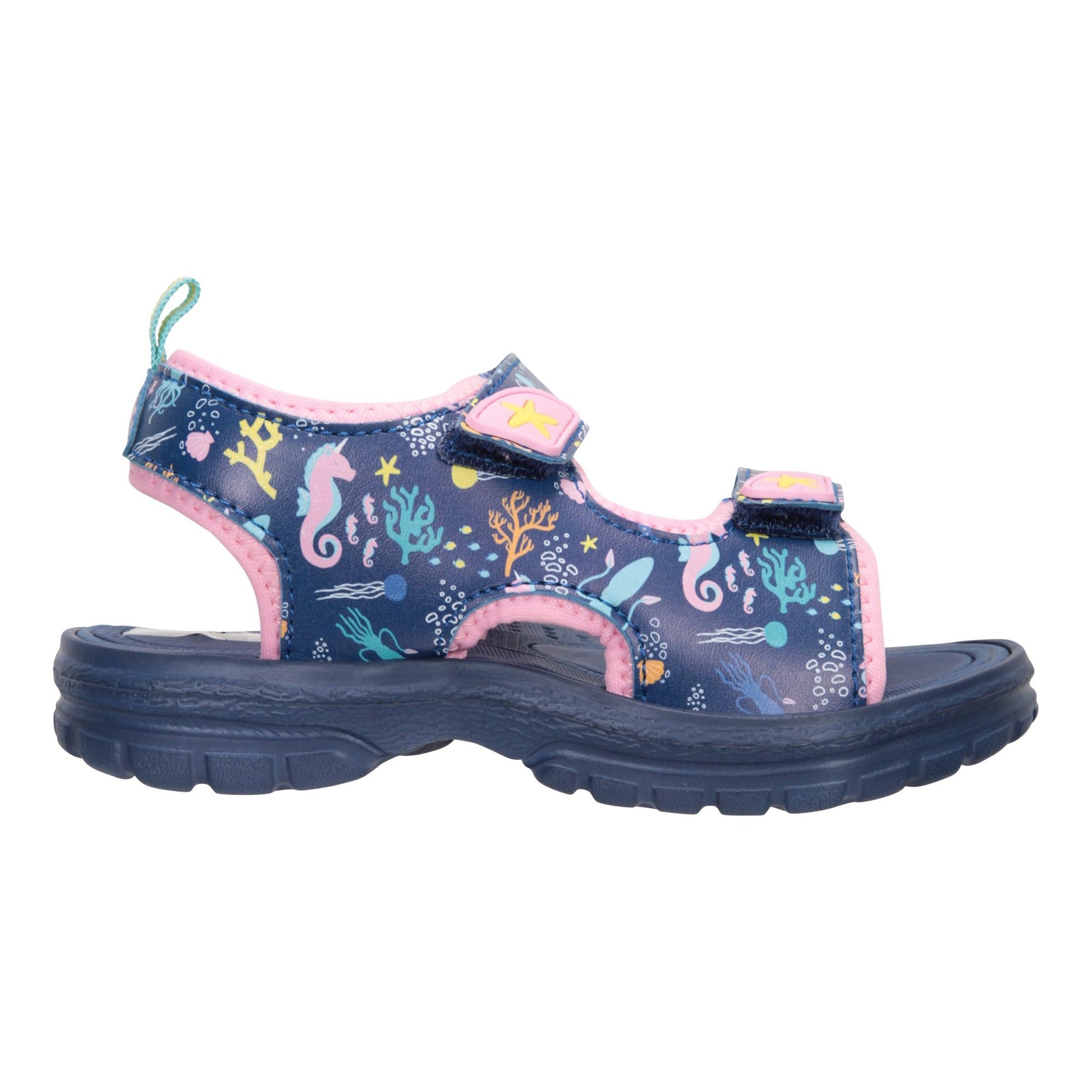 Blue - Lifestyle - Mountain Warehouse Childrens-Kids Sand Sea Creatures Sandals